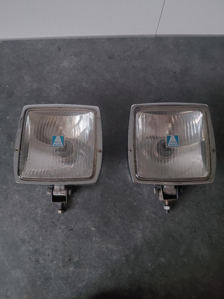 Set Hella 149 Mistlampen / Verstralers Oldtimer, Auto-onderdelen, Verzenden, Gebruikt, Alfa Romeo