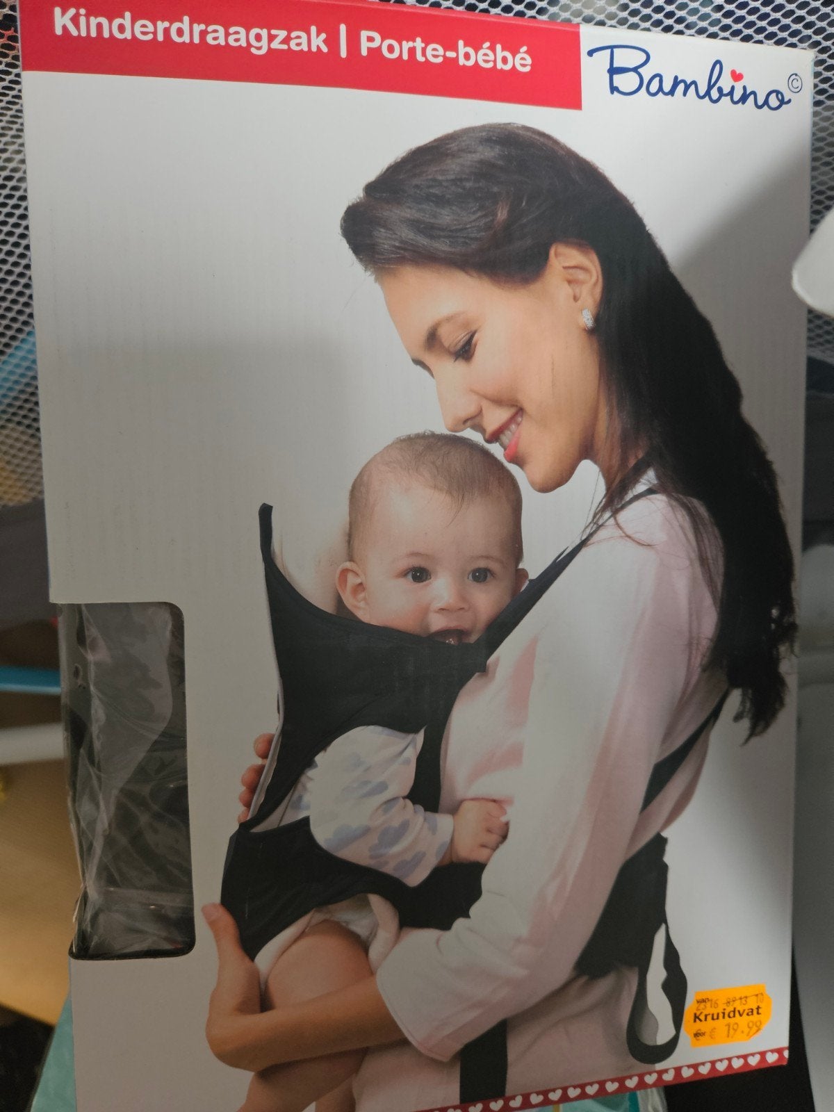 kinder draagzak, Kinderen en Baby's, Ophalen, Zo goed als nieuw, Draagzak