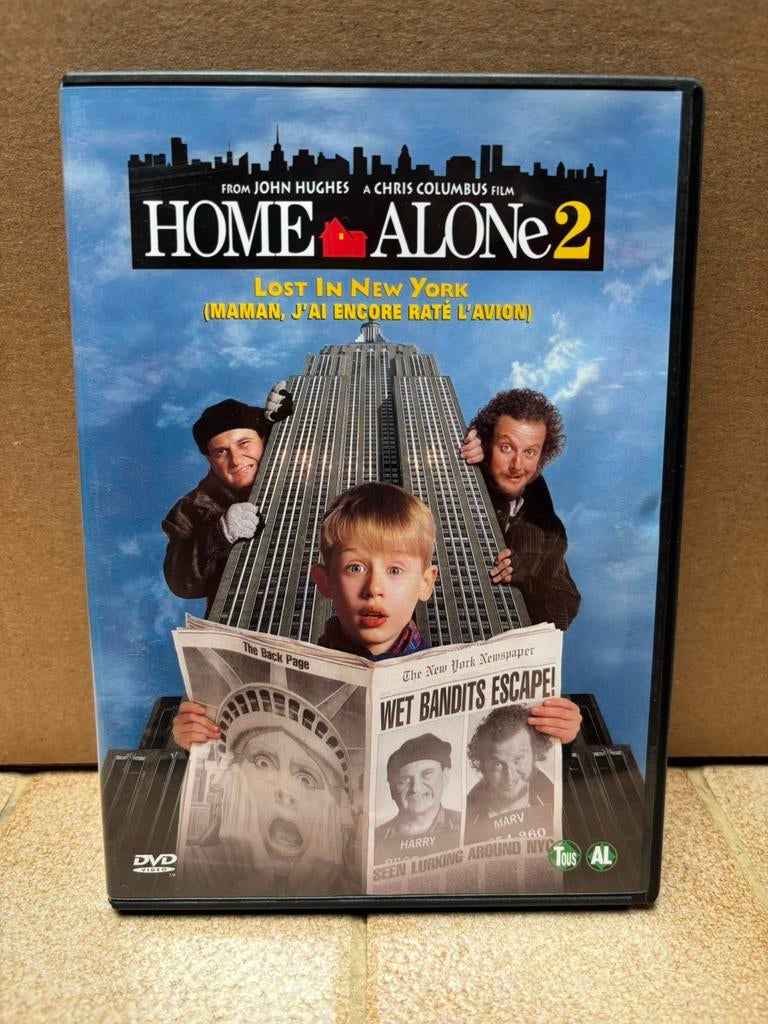 Home alone 2 DVD, Ophalen of Verzenden, Zo goed als nieuw