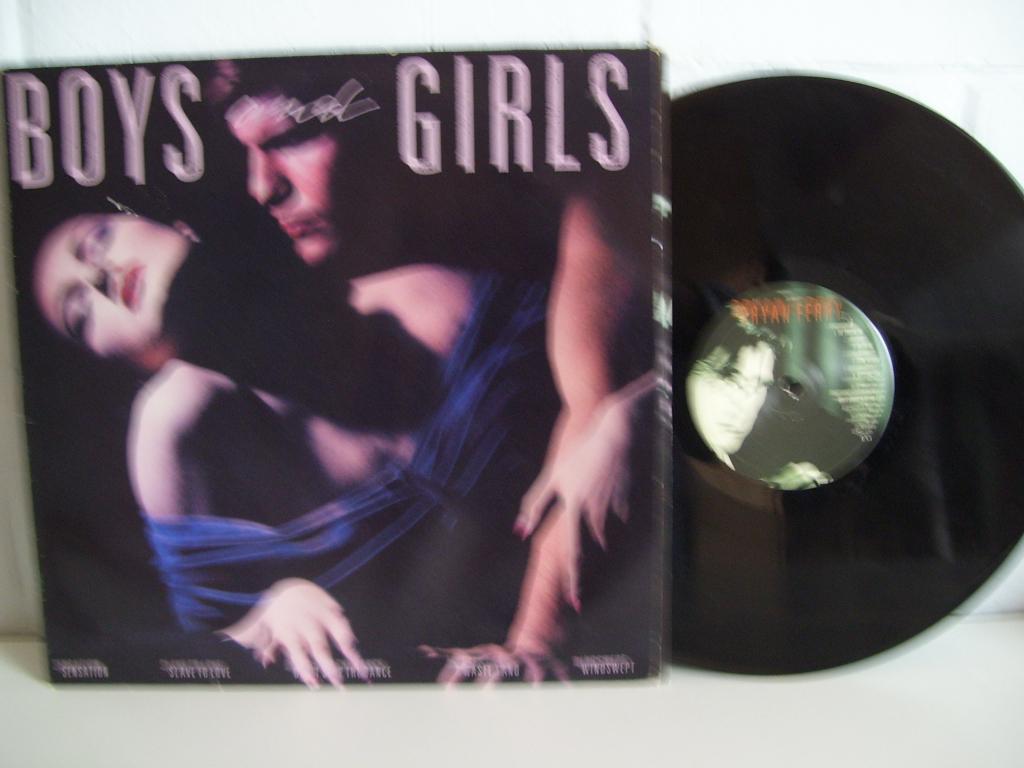 BRYAN FERRY  boys and girls, Cd's en Dvd's, Vinyl | Rock, 1980 - 1989, Ophalen of Verzenden, Zo goed als nieuw, Poprock