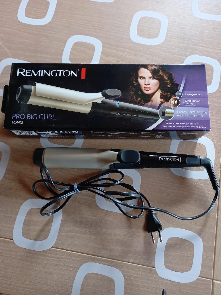 Remington CI5538 Pro Big Curl krultang, Handtassen en Accessoires, Uiterlijk | Haarverzorging, Ophalen, Zo goed als nieuw, Krultang of Stijltang