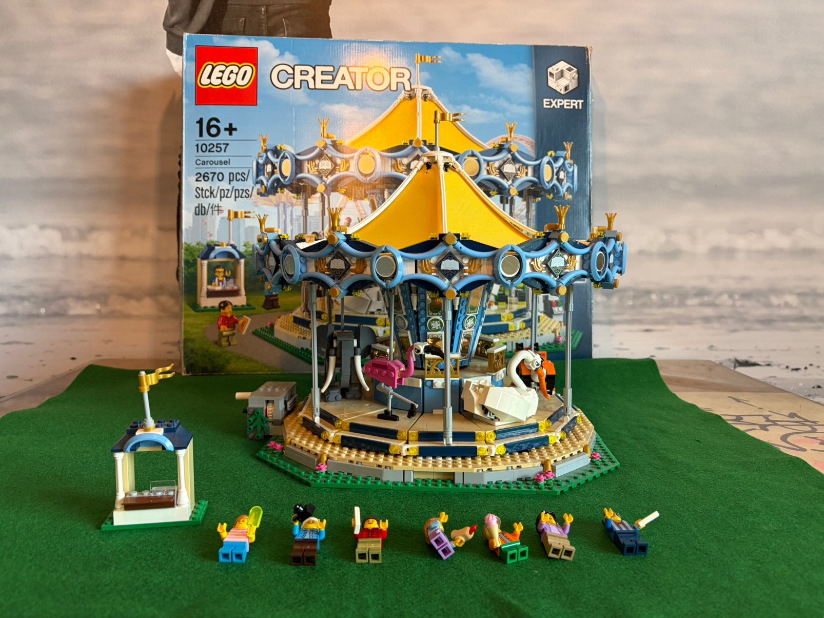 Lego 10257 Creator Expert Carousel, compleet, als nieuw, Enlèvement ou Envoi, Lego, Ensemble complet, Comme neuf