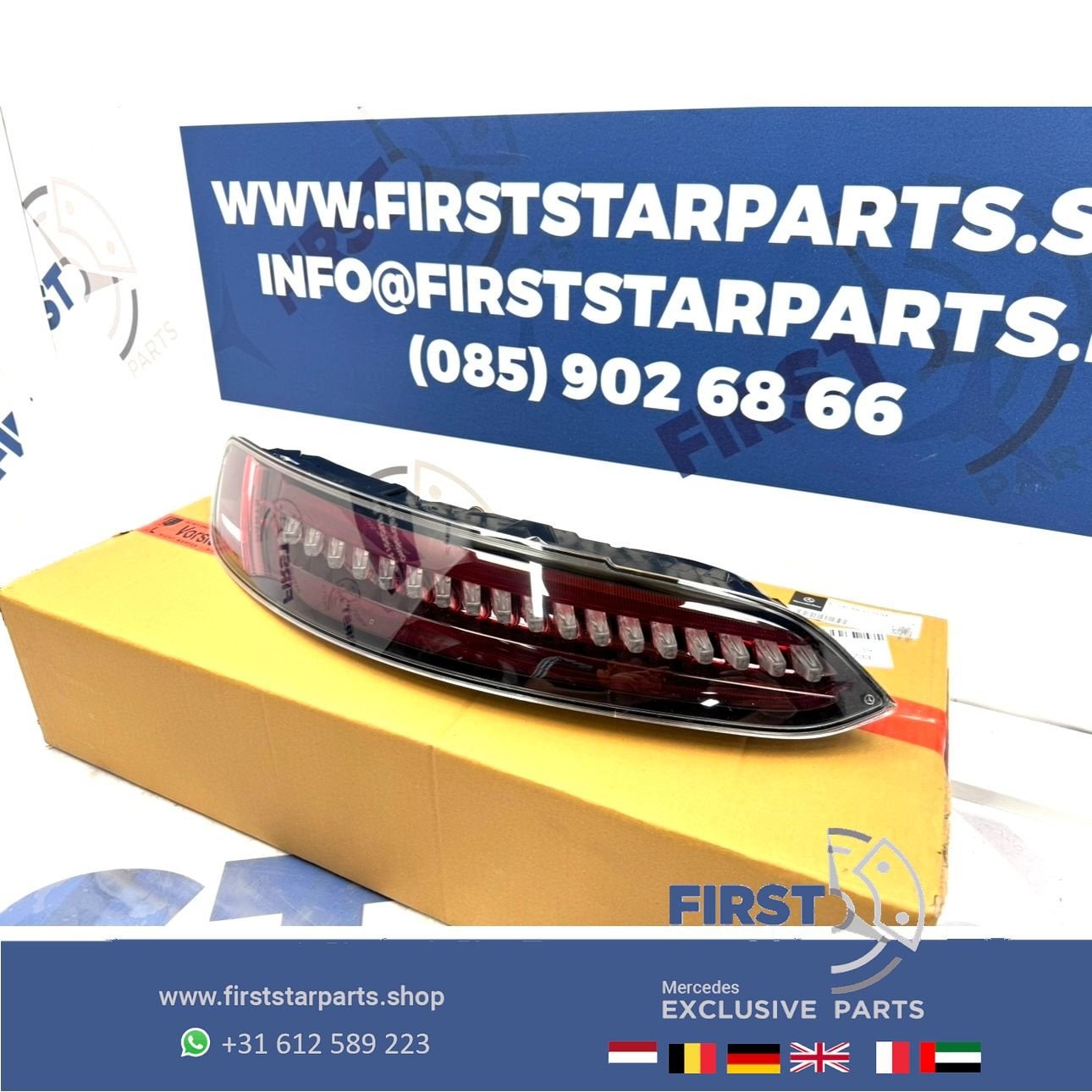 W190 C190 R190 GT GTR FACELIFT LED ACHTERLICHT LINKS of RECH, Gebruikt, -, Ophalen of Verzenden, -