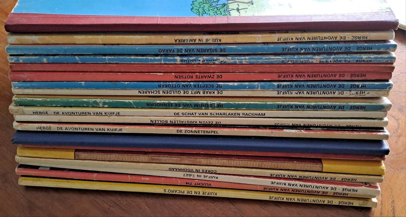 kuifje Album 24x, Boeken, Ophalen of Verzenden, Gelezen