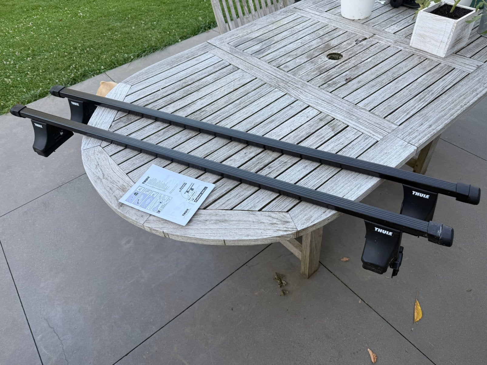 Thule Barres de toit (Nissan Qashqai 2007), Enlèvement, Comme neuf