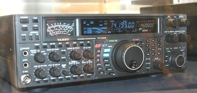 Yaesu FT2000 zendontvanger, Telecommunicatie, Ophalen of Verzenden, Gebruikt, Zender en Ontvanger