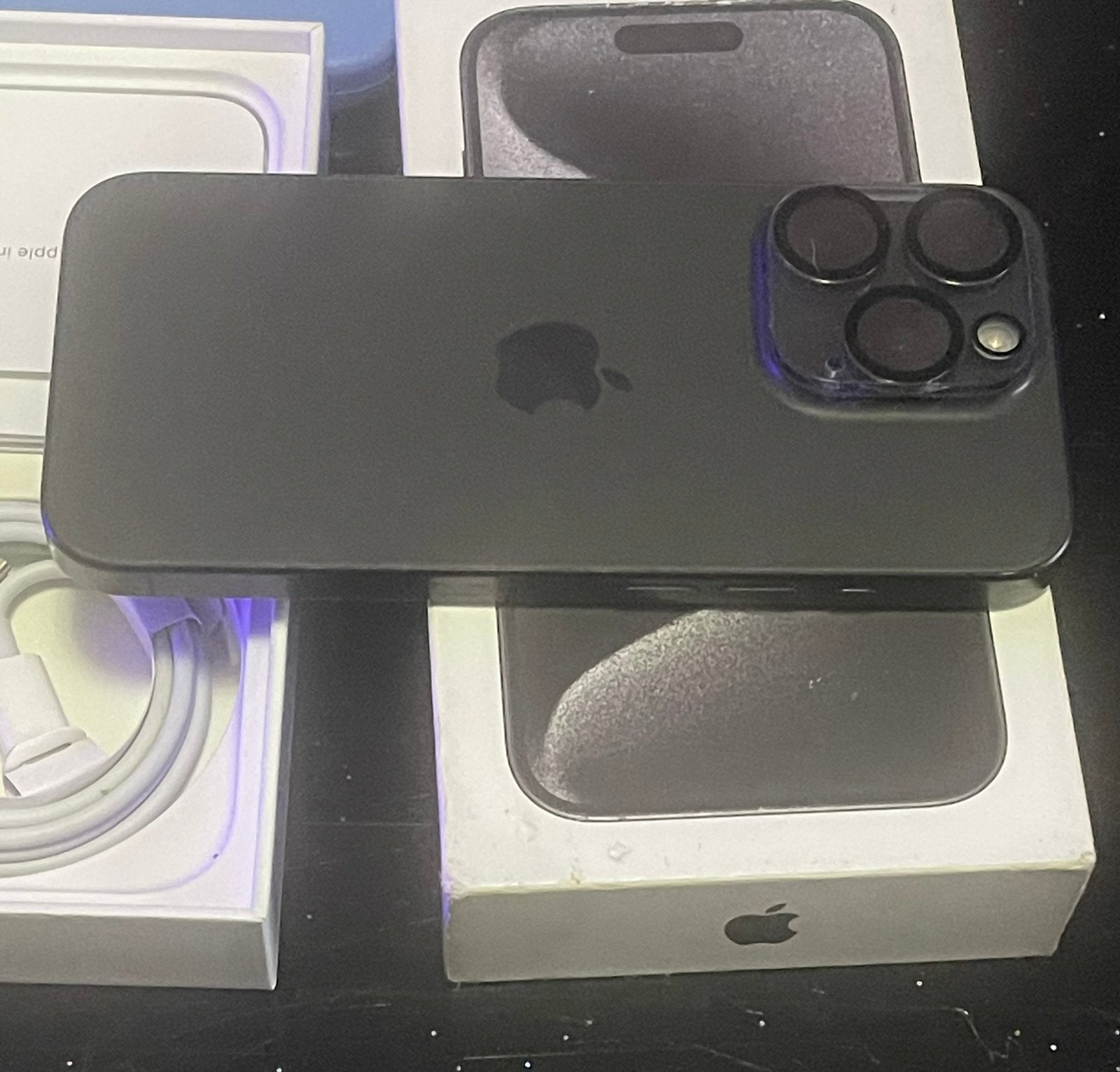 Iphone 15 pro 256gb, Telecommunicatie, Mobiele telefoons | Apple iPhone, Zwart, Zo goed als nieuw, Zonder simlock, Zonder abonnement