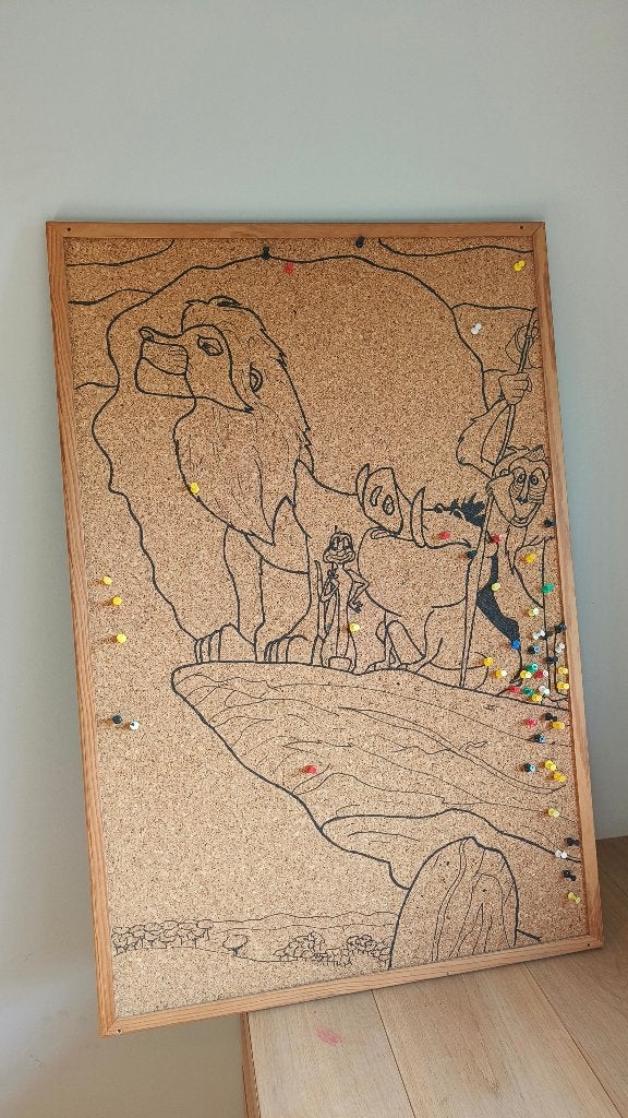 The lion king prikbord, Ophalen, Leeuwenkoning of Jungle Boek, Gebruikt, Overige typen