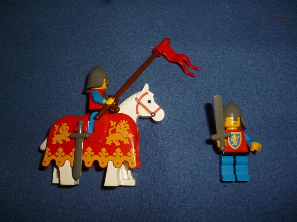 LEGO 6039 - Twin-Arm Launcher (enkel ridders en paard), Kinderen en Baby's, Speelgoed | Duplo en Lego, Ophalen, Lego