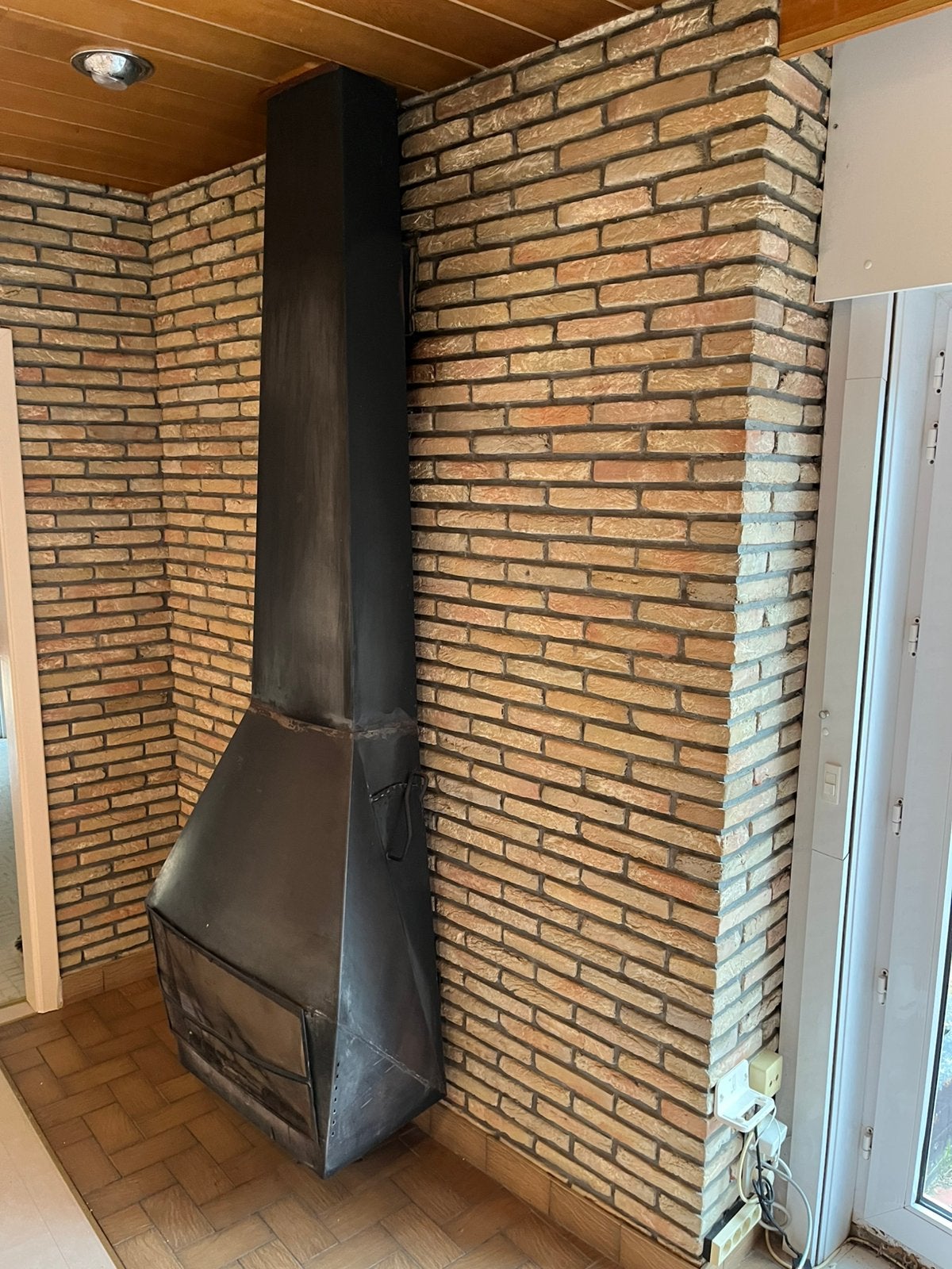 Houthaard, Huis en Inrichting, Ophalen, Gebruikt, Houtkachel, Hangend