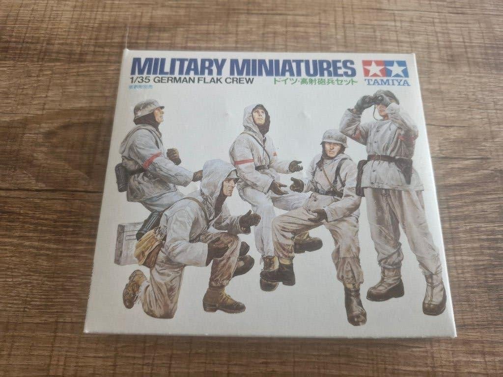 Tamiya 1/35 German Flak Crew, Enlèvement ou Envoi, Neuf, 1:35 à 1:50, Personnage ou Figurines