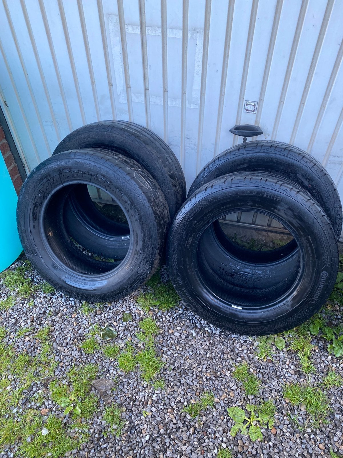 4 pneus ete CONTINENTAL  215/65 R16C 109/107T bon etat !!!, 215 mm, 16 pouces, Pneus été, Véhicule utilitaire