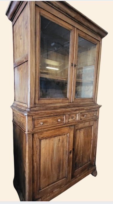 Magnifique buffet deux corps ancien, Enlèvement, Utilisé