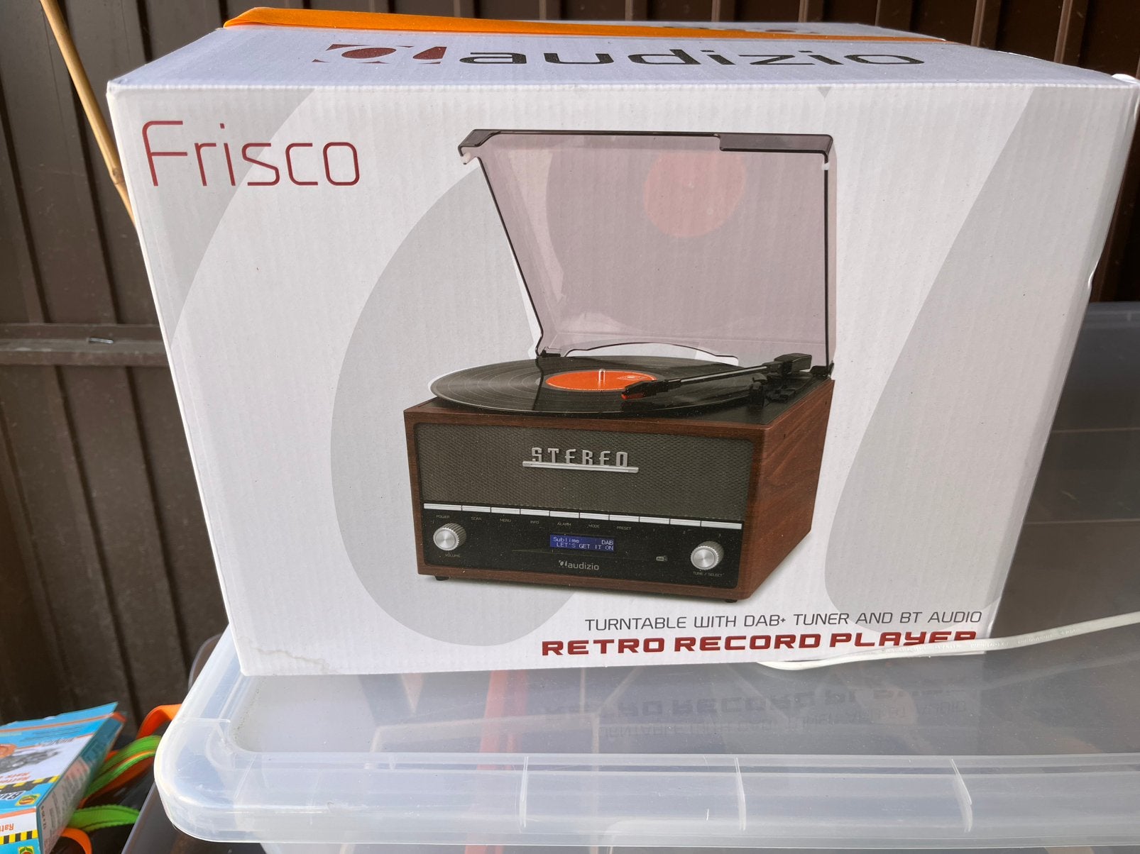 Platenspeler mer radio usb dab ..: + lp’s, Audio, Tv en Foto, Radio's, Ophalen, Zo goed als nieuw, Radio