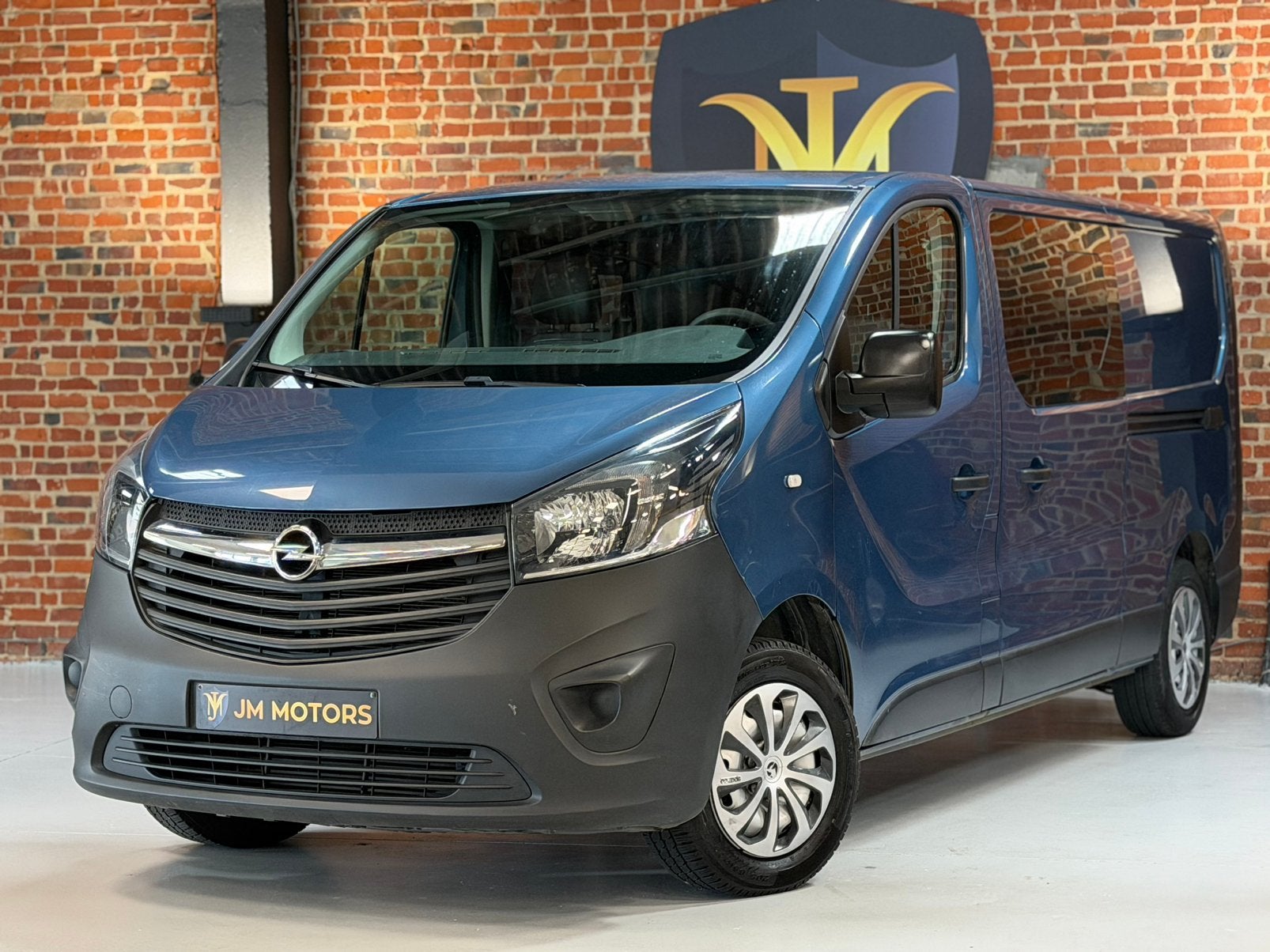 Opel Vivaro-B 1.6 - Dubbele Cabine - 6 plaats, 174 g/km, Euro 6, Blauw, Bedrijf