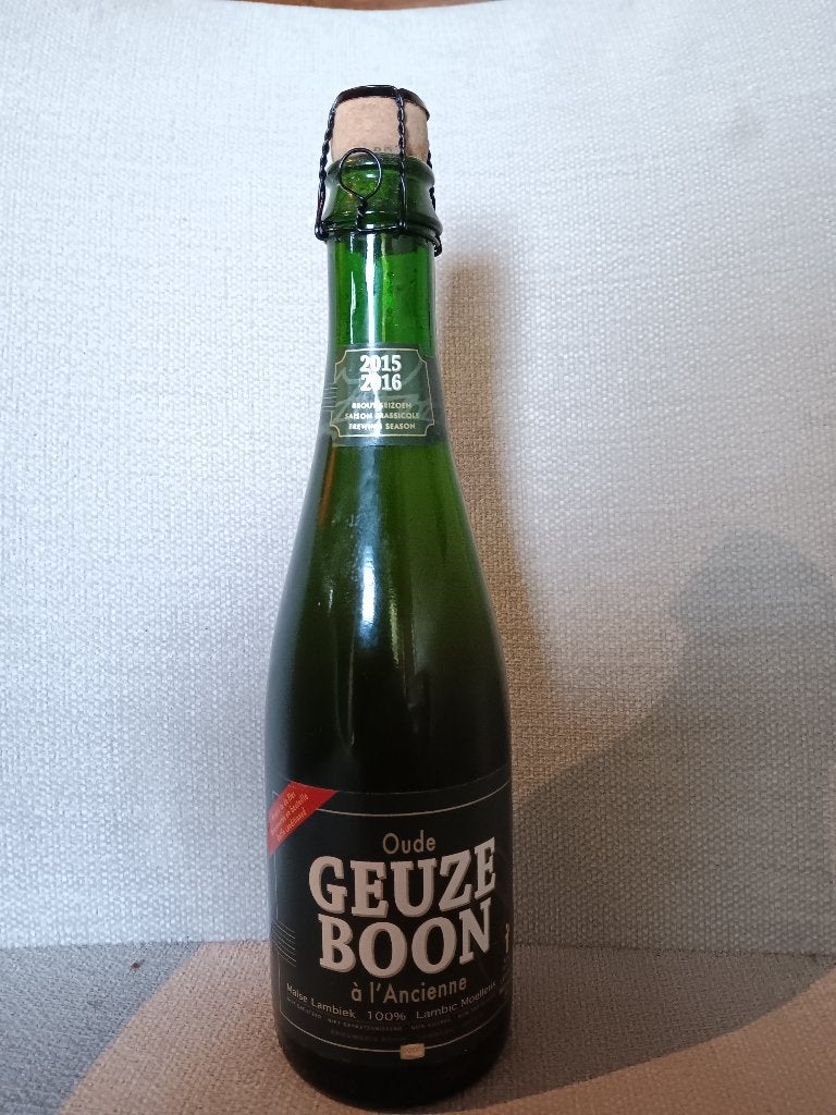 oude geuze boon - brouwjaar 2015-2016 - 37.5 cl - 6%, Verzamelen, Ophalen, Nieuw, Flesje(s), Overige merken