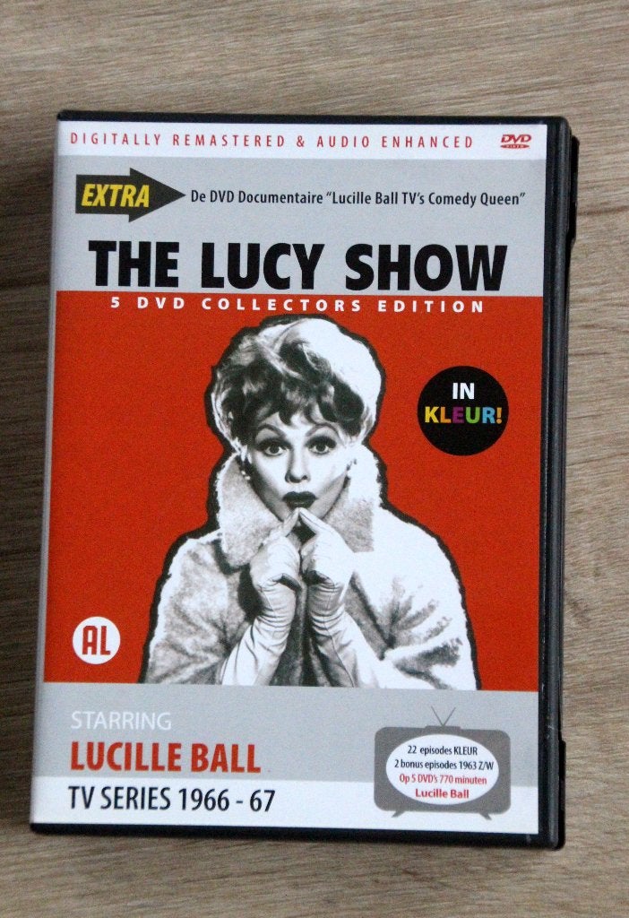 5 disc DVD The Lucy Bal show collector edition Lucille Ball, Engels, Verzenden, Alle leeftijden, Nederlands