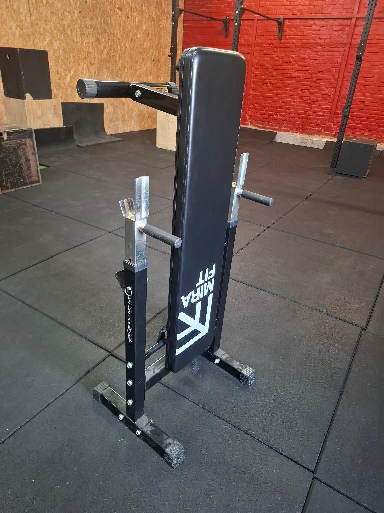 Banc de développé couché pliable, Ophalen, Ligfiets, Benen, Mira Ft