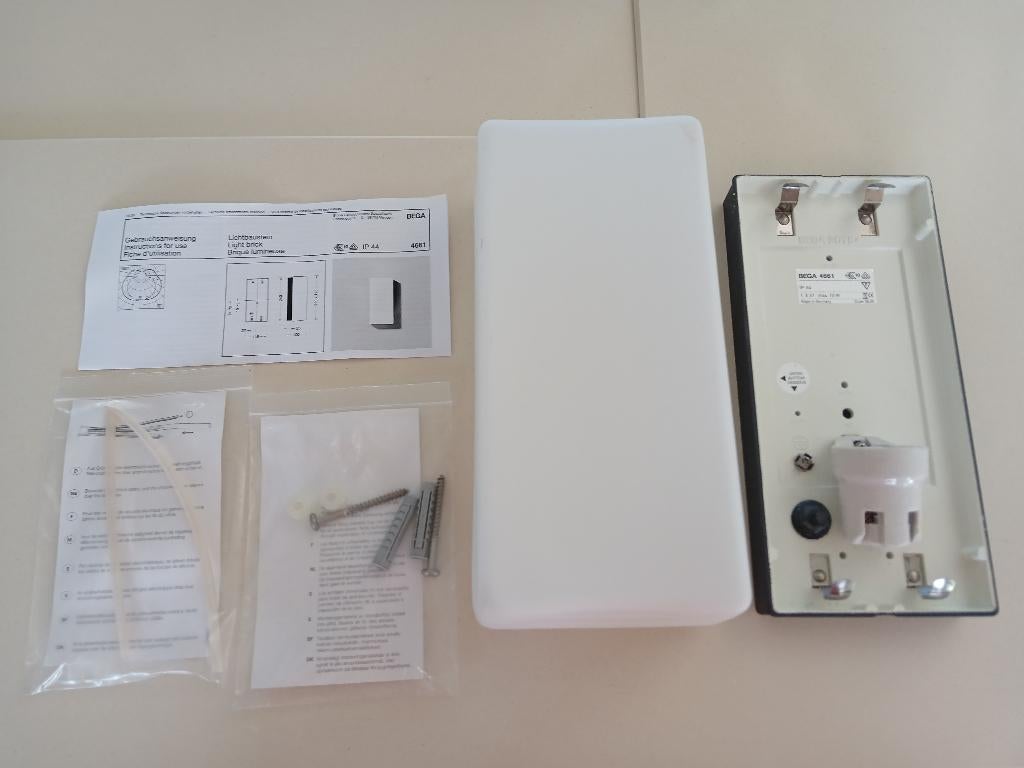 Wandverlichting binnen en buiten nieuw!, Ophalen of Verzenden, Nieuw, Glas, Modern-klassiek