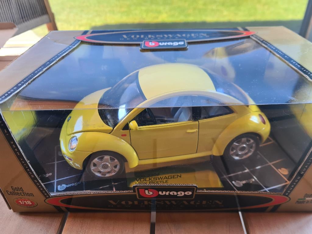 Volkswagen New Beetle (1998), Hobby & Loisirs créatifs, Voitures miniatures | 1:18, Voiture, Enlèvement