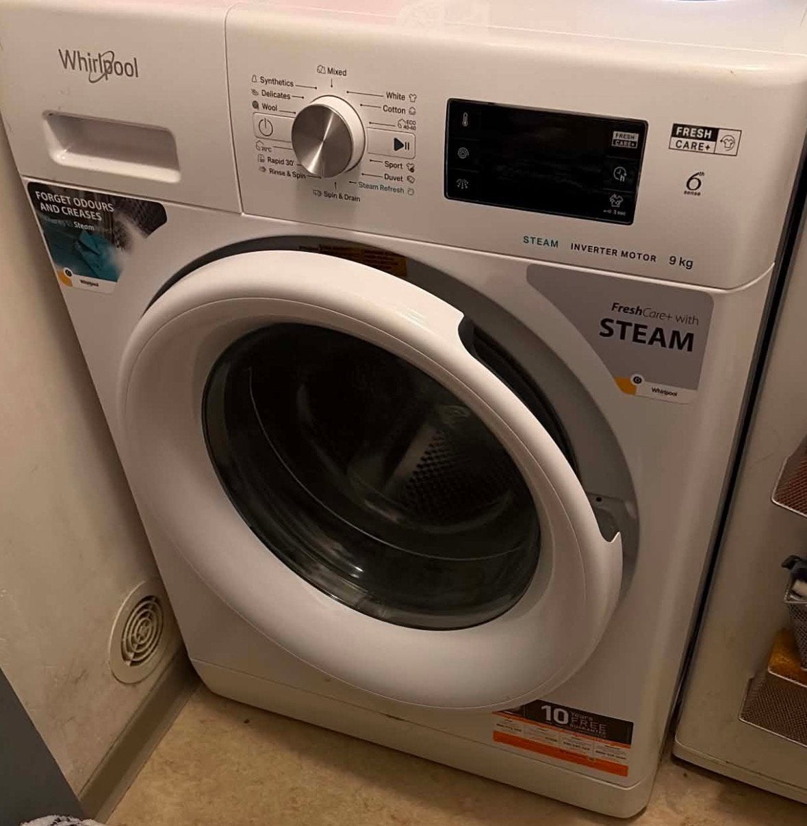 Wasmachine, Ophalen, Zo goed als nieuw