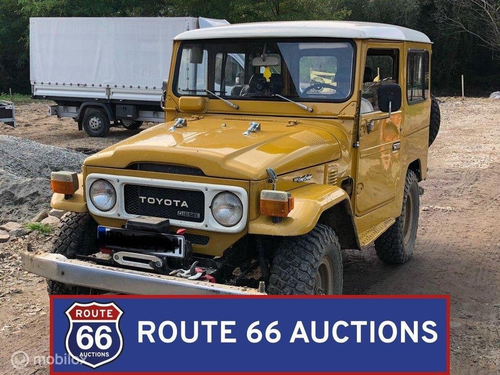 Toyota Land Cruiser BJ40 | 1979 | Route 66 Auctions, Auto's, Zwart, Bedrijf, Handgeschakeld, Overige carrosserie
