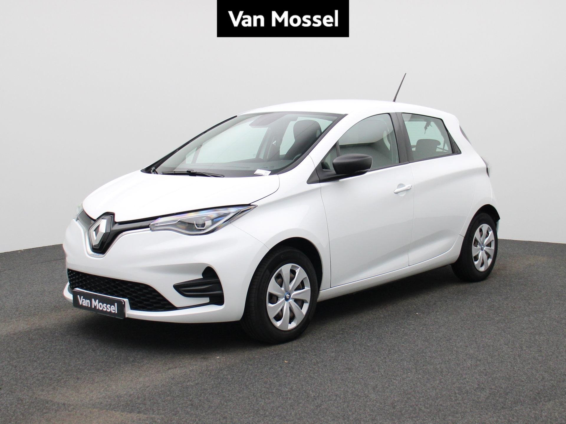 Renault ZOE R110 Life 52 kWh grote batterij | NAVI | APPS |, Stof, Gebruikt, 180 min, Wit