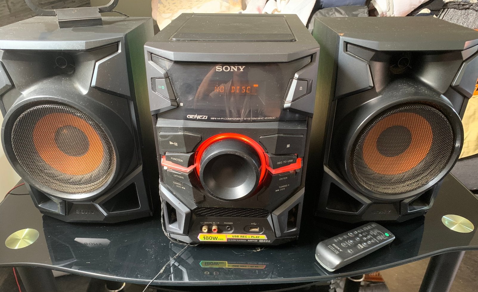 Mini-chaine Hi-Fi Sony Genezi MHC-EX600, Enlèvement, Utilisé, Sony