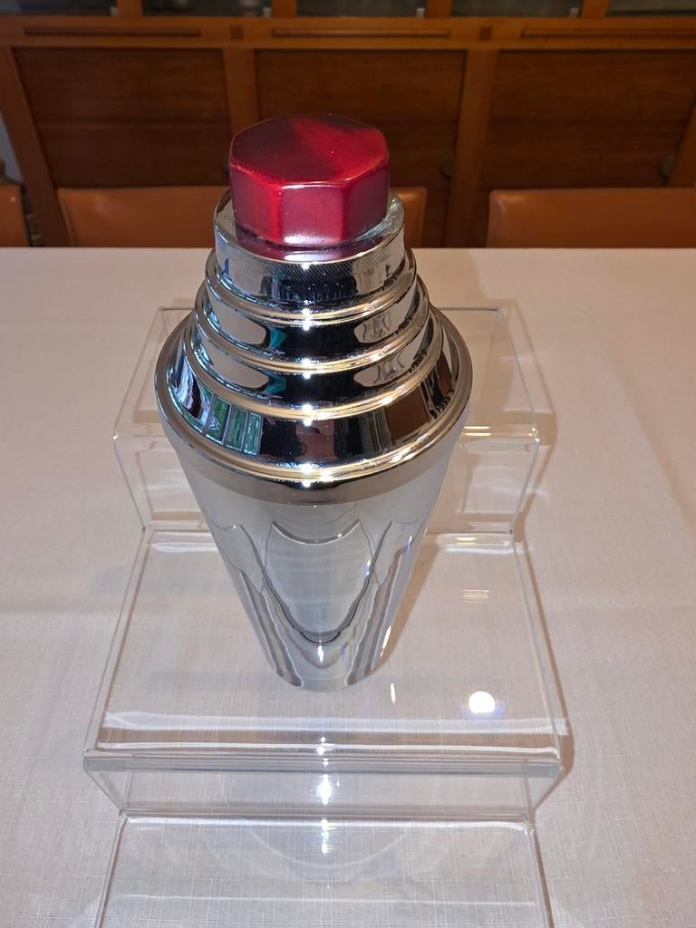 Shaker à cocktail Art-Déco chrome bakélite Glo-Hill, Antiquités & Art, Antiquités | Accessoires de maison, Enlèvement
