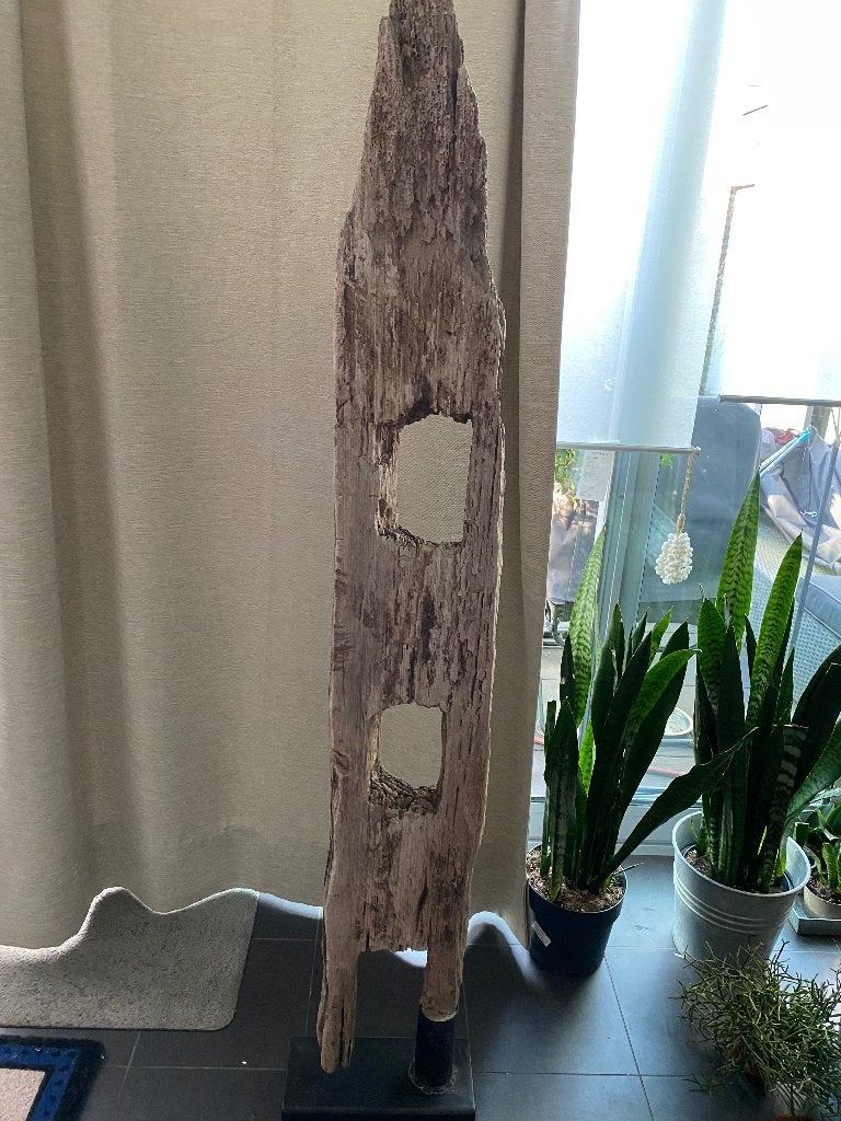 Houten sculptuur, Antiek en Kunst, Ophalen
