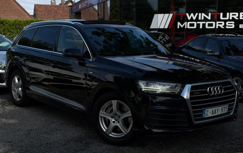 Audi Q7 Sline quattro 7ZTP euro6b, Automaat, 0 cilinders, Euro 6, 7 zetels