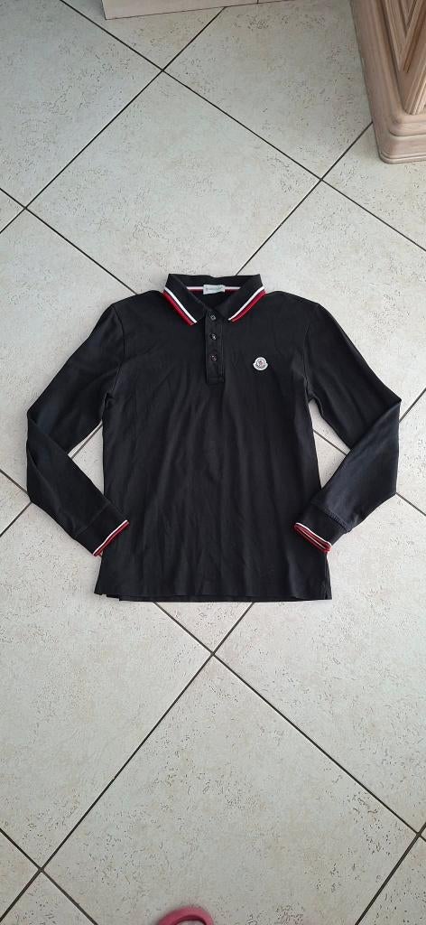 Moncler TM: zwart poloshirt voor heren, Kleding | Heren, Polo's, Ophalen, Moncler, Maat 48/50 (M), Zwart