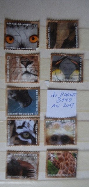 Belgique (O)  Oblitéré  B144  - 4340/49, Timbres & Monnaies, 1 Autocollant, Sans enveloppe, Affranchi, Envoi