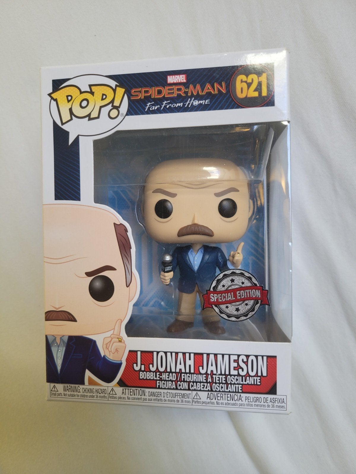 Funko Pop ! Marvel Spider-Man loin de chez lui, J. Jonah Jam, Enlèvement ou Envoi, Neuf