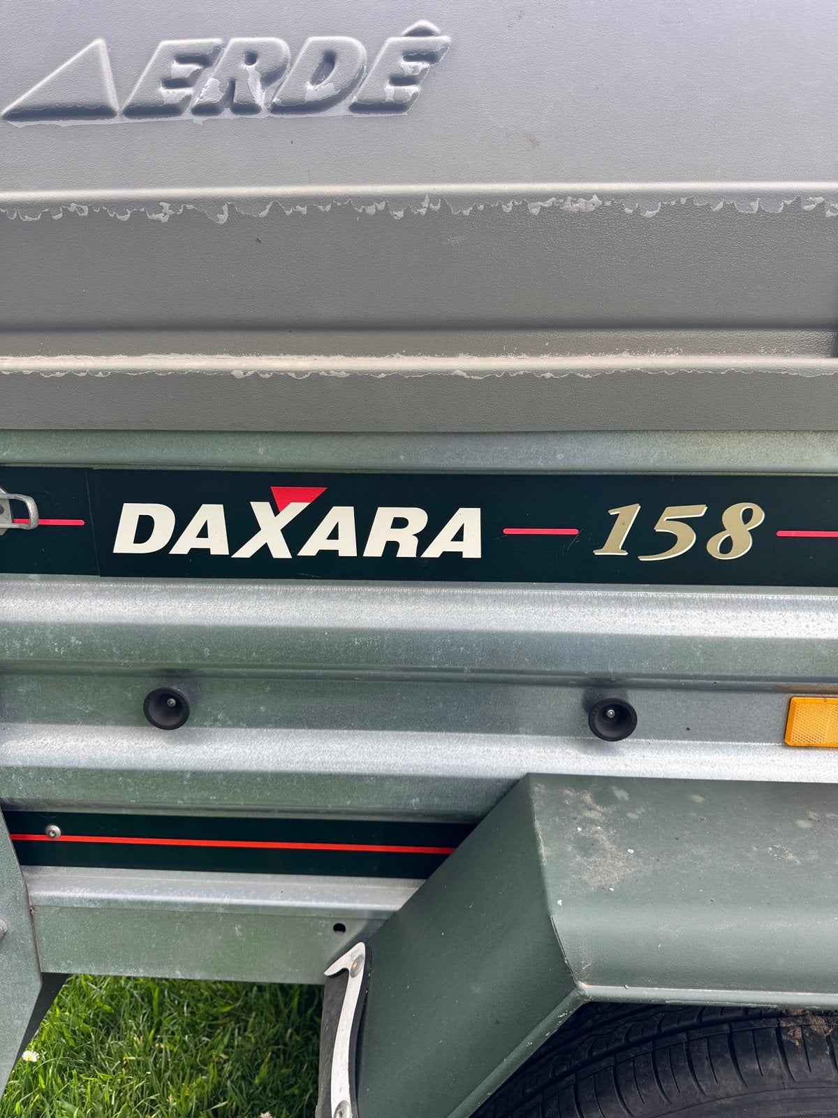 Aanhangwagen te huur – Daxara 158 met deksel (750kg), Enlèvement, Comme neuf