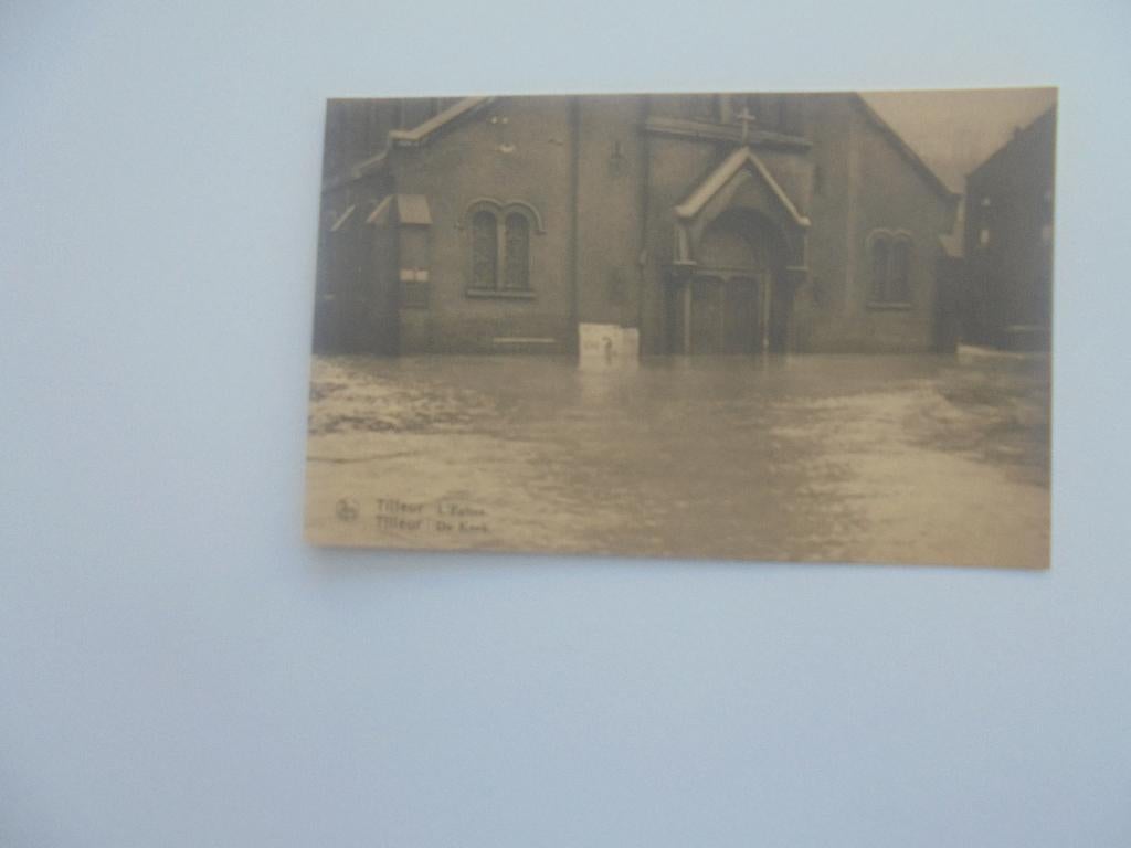 tilleur -overstroming- de kerk, Envoi, 1920 à 1940, Non affranchie, Liège