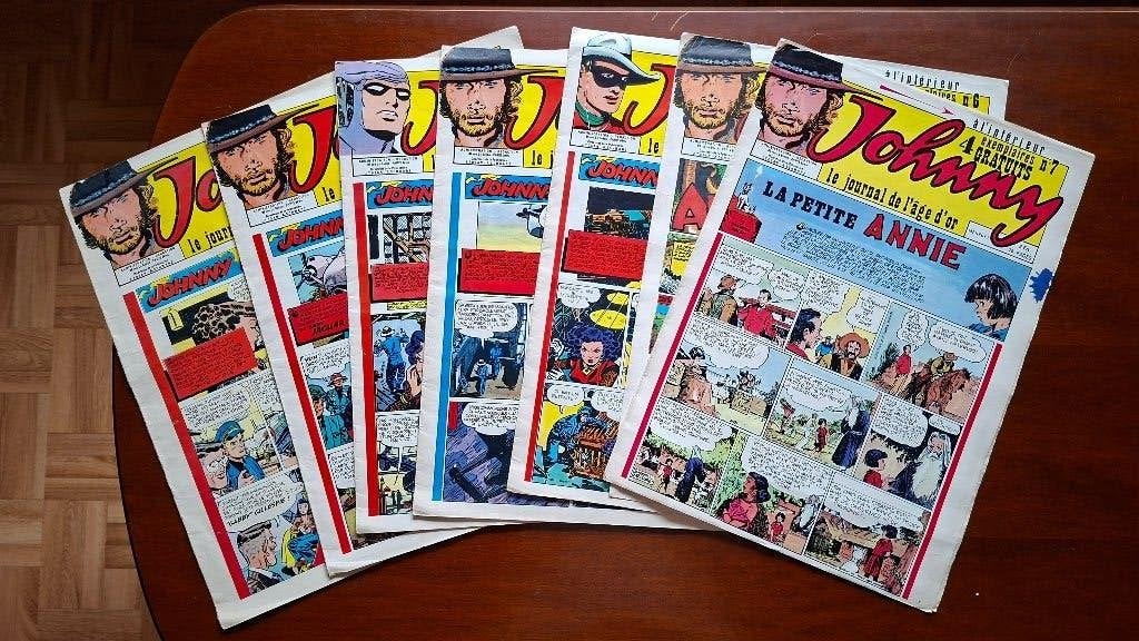 BD jijé johnny magazine serie complete 1970, Boeken, Gelezen, Verzenden, Complete serie of reeks, Jijé