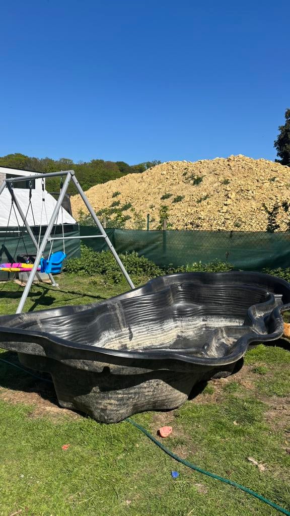 Mare / etang de jardin / point d’eau, Enlèvement, Utilisé