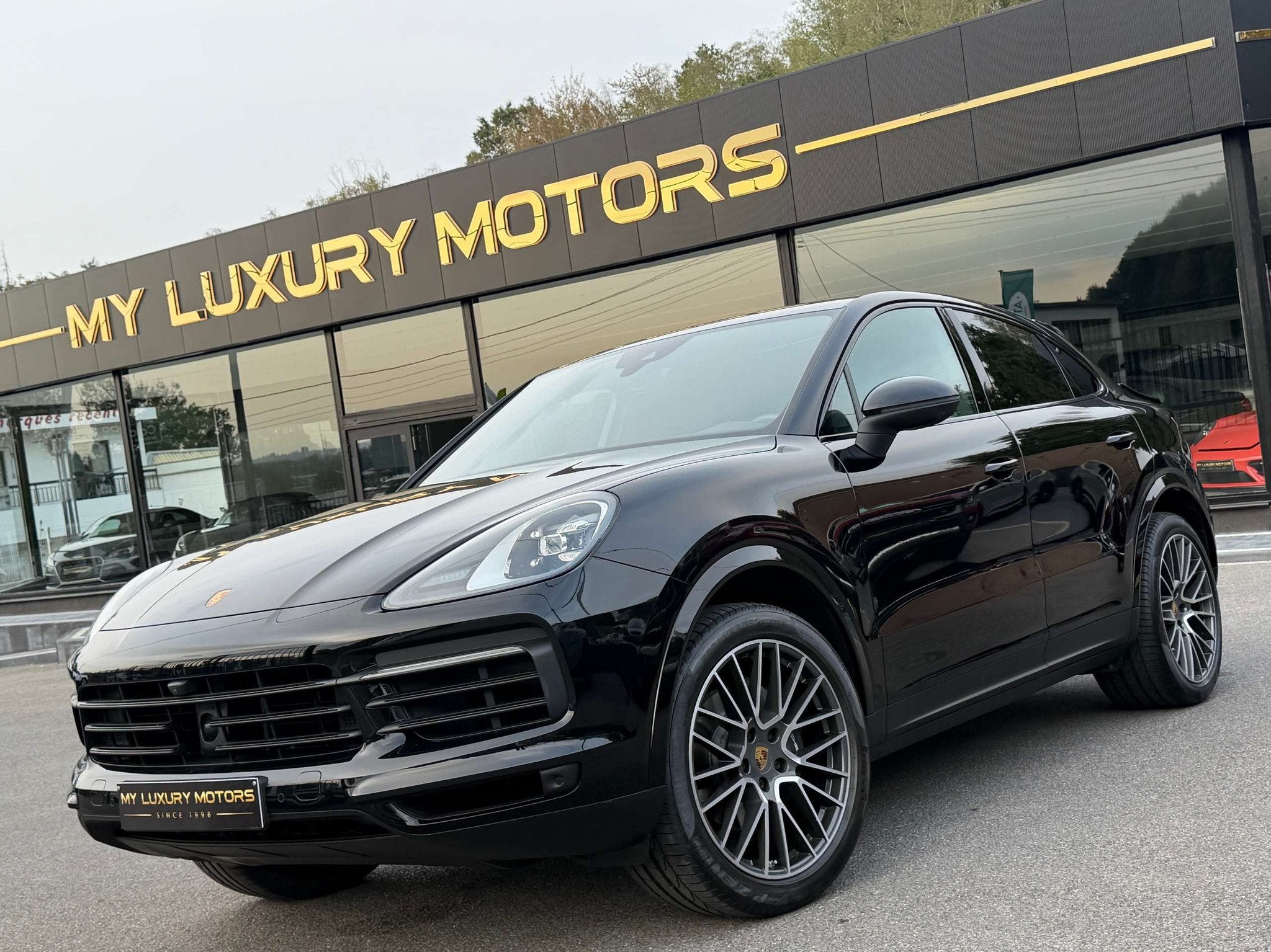 Porsche Cayenne COUPE 3.0 TURBO V6 340 CV PACK SPORT | PANOR, Auto's, Automaat, Gebruikt, Zwart, Leder