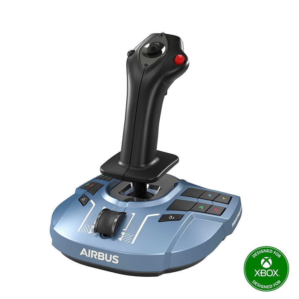 Thrustmaster TCA SideStick X Airbus Edition — als nieuw, Computers en Software, Ophalen of Verzenden, Zo goed als nieuw, Thrustmaster