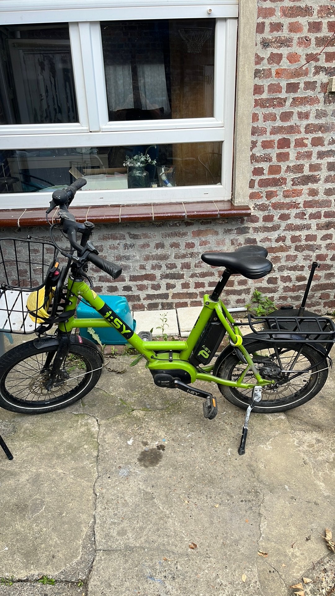 Elektrische fiets, Fietsen en Brommers, Ophalen, Gebruikt, Schijfrem