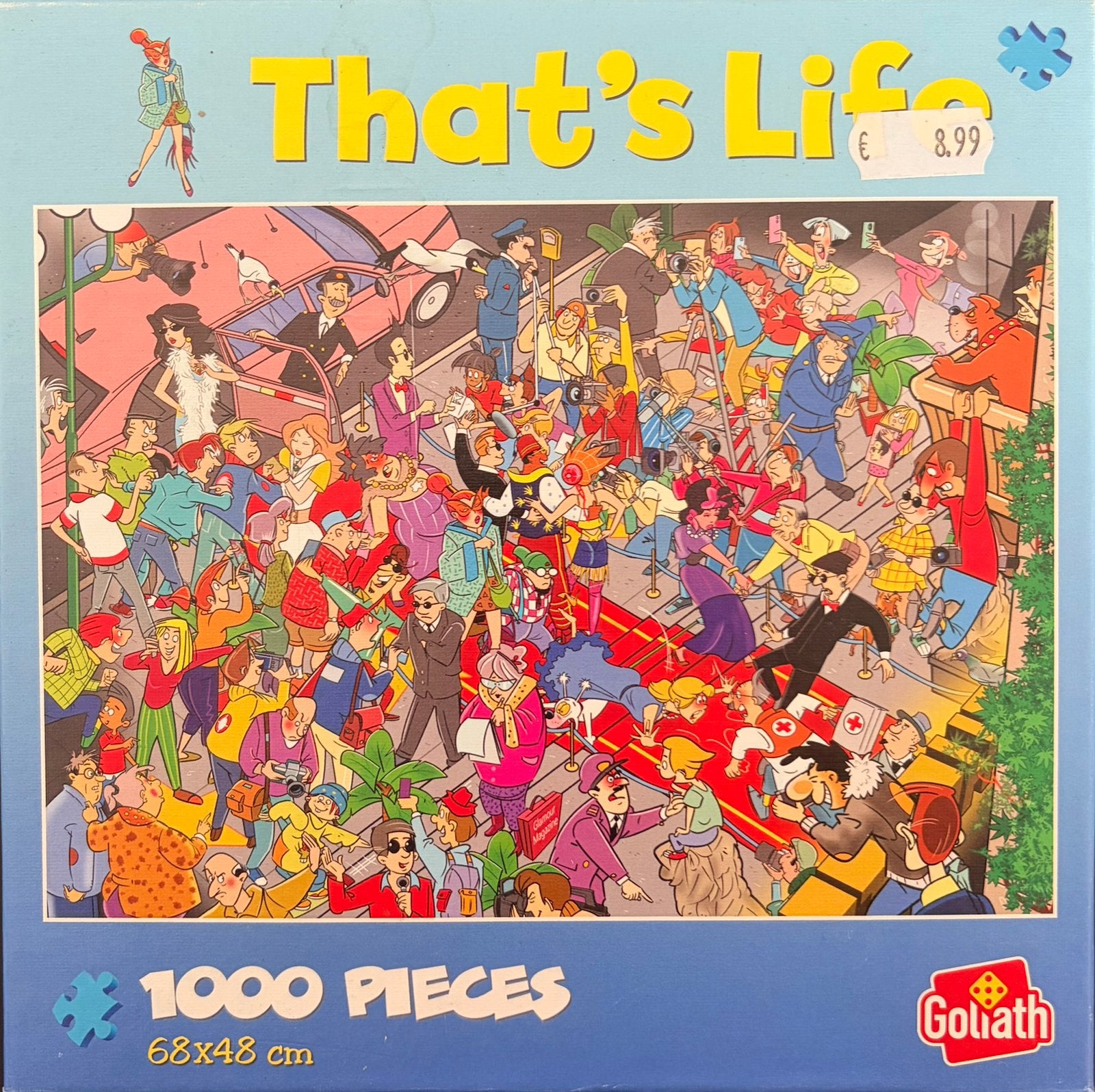 Puzzle 1000 pièces, Enlèvement ou Envoi, Utilisé