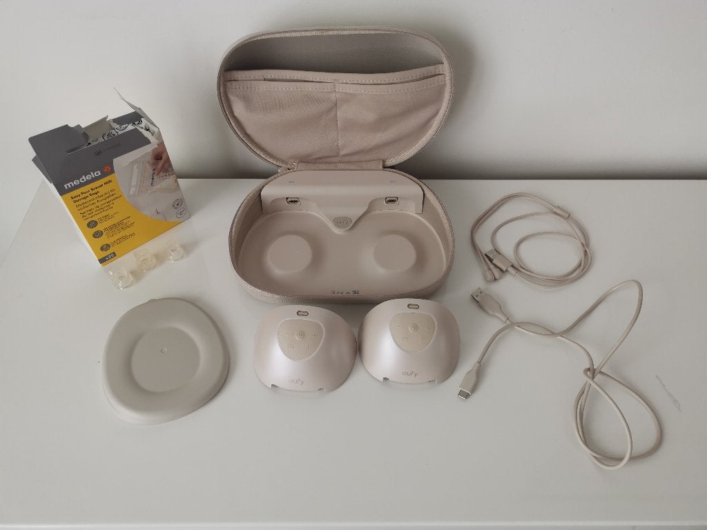 Eufy S1 Pro draagbare borstkolf + oplaadcase, Ophalen, Draagbaar, Eufy, Borstkolf