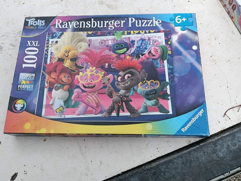 puzzel trol, Ophalen
