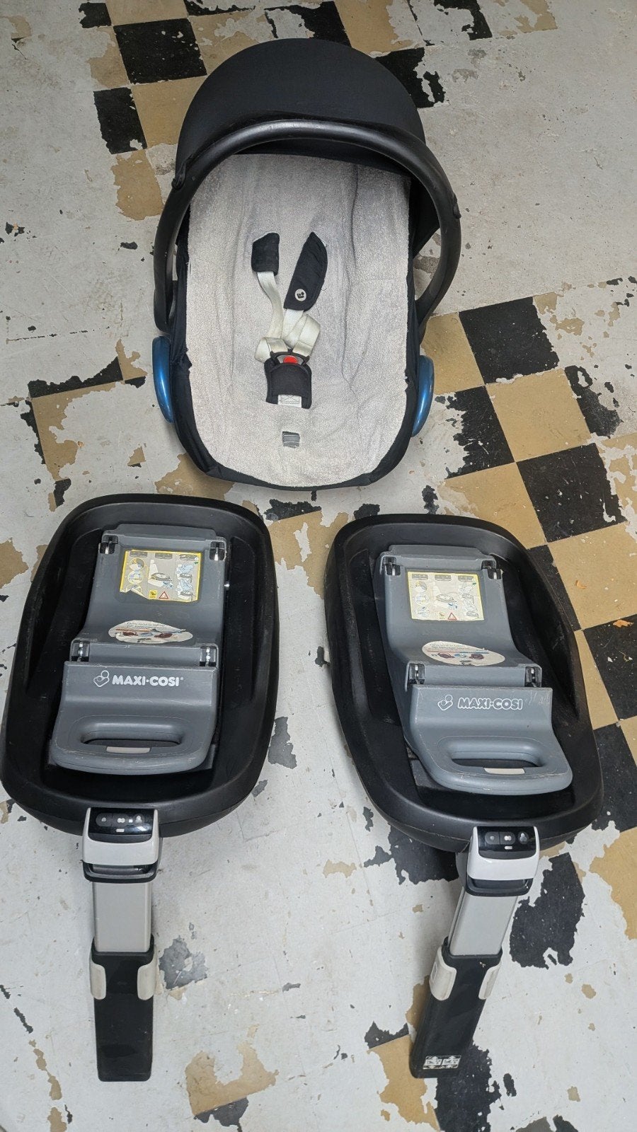 Maxi-Cosi CabrioFix - bases Isofix pour voiture, Enlèvement, Utilisé, Maxi-Cosi, Ceinture de sécurité ou Isofix