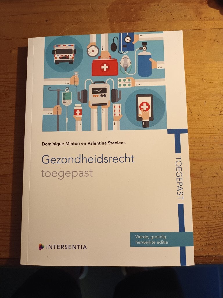 Gezondheidsrecht toegepast, Boeken, Ophalen of Verzenden, Nieuw