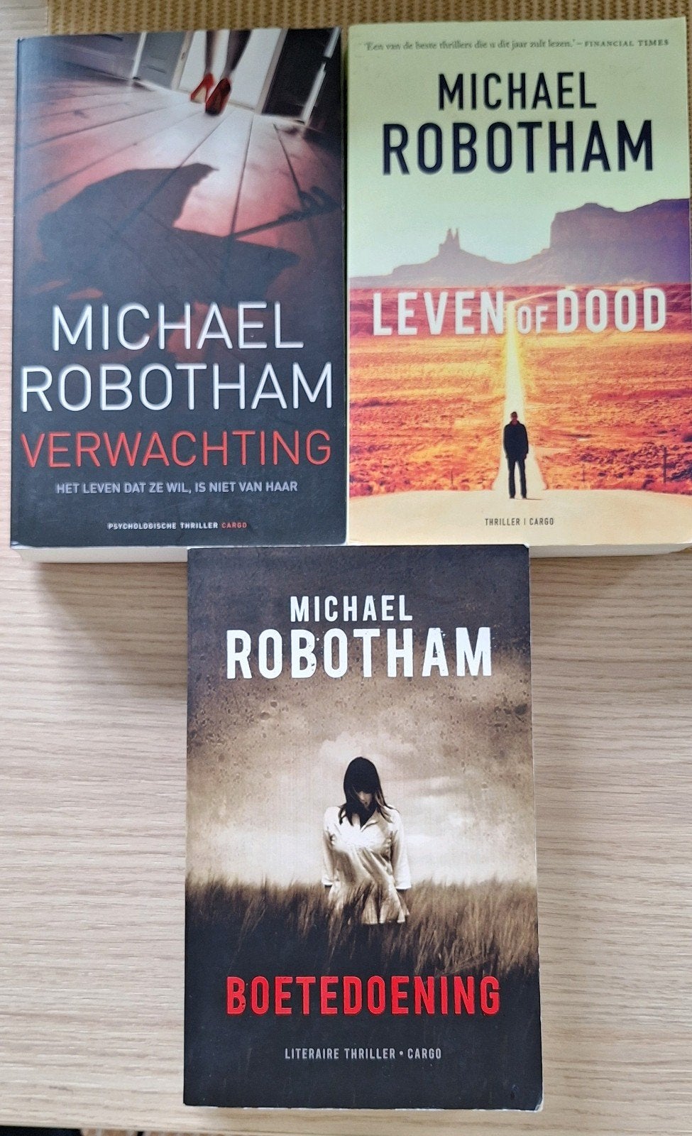 MICHAEL ROBOTHAM: 3 spannende thrillers., Boeken, Ophalen of Verzenden, Gelezen, MICHAEL ROBOTHAM