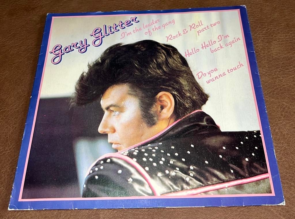 Gary Glitter - I’m the leader of the gang - 7” vinyl single, Ophalen of Verzenden, Zo goed als nieuw