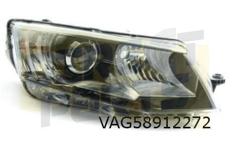 Skoda Octavia (3/13-3/17) koplamp Rechts (HID) OES! 5E194101, -, Verzenden, -, Nieuw