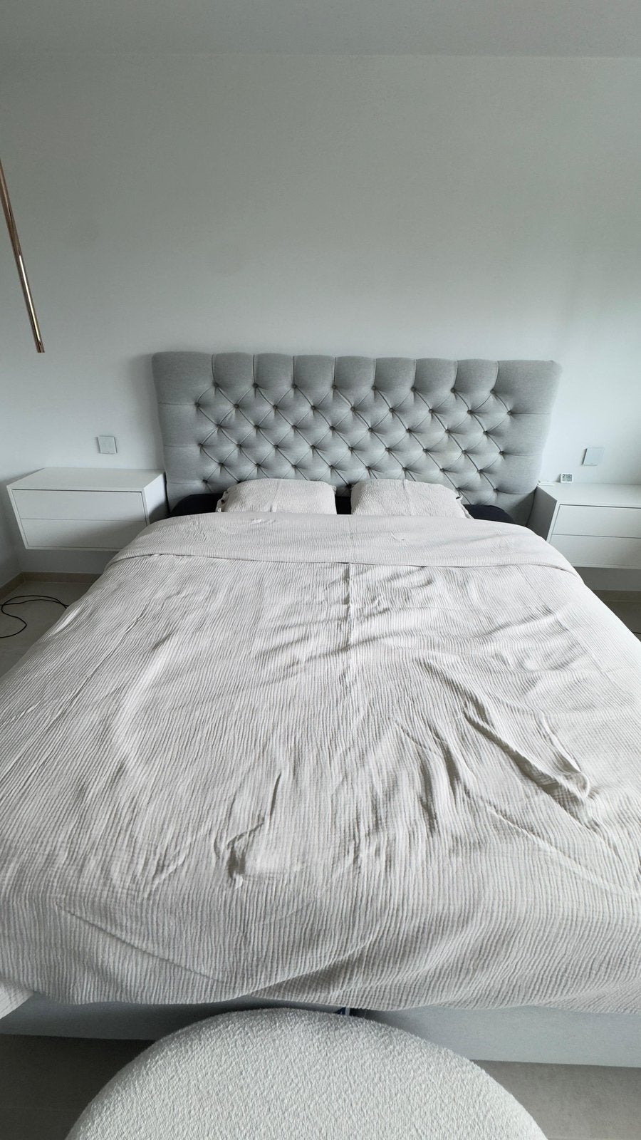 Boxspring, Huis en Inrichting, Slaapkamer | Boxsprings, Ophalen, Zo goed als nieuw
